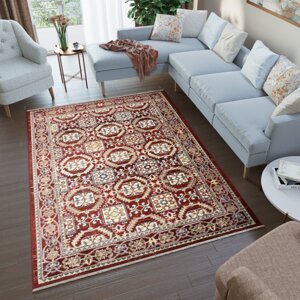 Červený orientální koberec v marockém stylu Šírka: 200 cm | Dĺžka: 305 cm