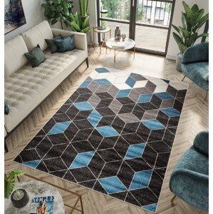 Moderní koberec s geometrickým vzorem Šířka: 120 cm | Délka: 170 cm