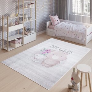 Dětský koberec s motivem roztomilých zvířecích kamarádů Šířka: 140 cm | Délka: 200 cm