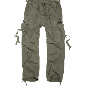 M65 Vintage kalhoty Brandit olivové Velikost: 3XL