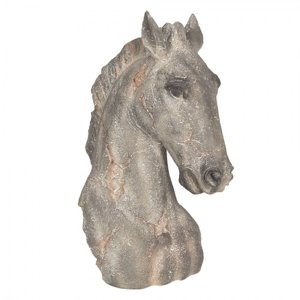 Dekorace hlava koně – 27x17x39 cm
