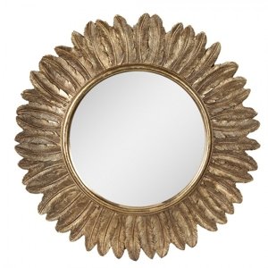 Nástěnné zrcadlo zlaté 31x2 cm – 31x2 cm