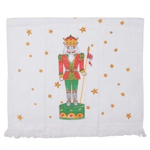 Froté ručník s Louskáčkem Happy Little Christmas – 40x66 cm