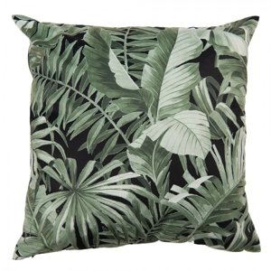 Povlak na polštář se zelenými palmovými listy – 45x45 cm