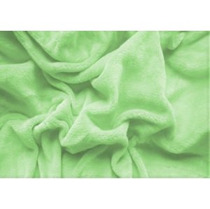 Top textil Prostěradlo Mikroplyš 180x200 cm zelená