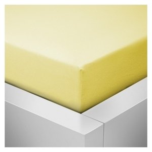 Top textil Prostěradlo Jersey Basic 140x200cm Barva: žlutá