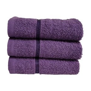 Top textil Dětský ručník 30x30 cm tmavě fialový