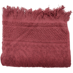 Chanar s.r.o Dětský ručník s třásněmi 40x60 cm Barva: vínová (5)