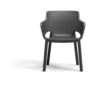 Zahradní židle Keter EVA - 57,7 x 62,5 x 79 cm - Graphite
